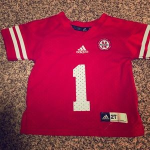 2T Nebraska Cornhuskers Boys Jersey